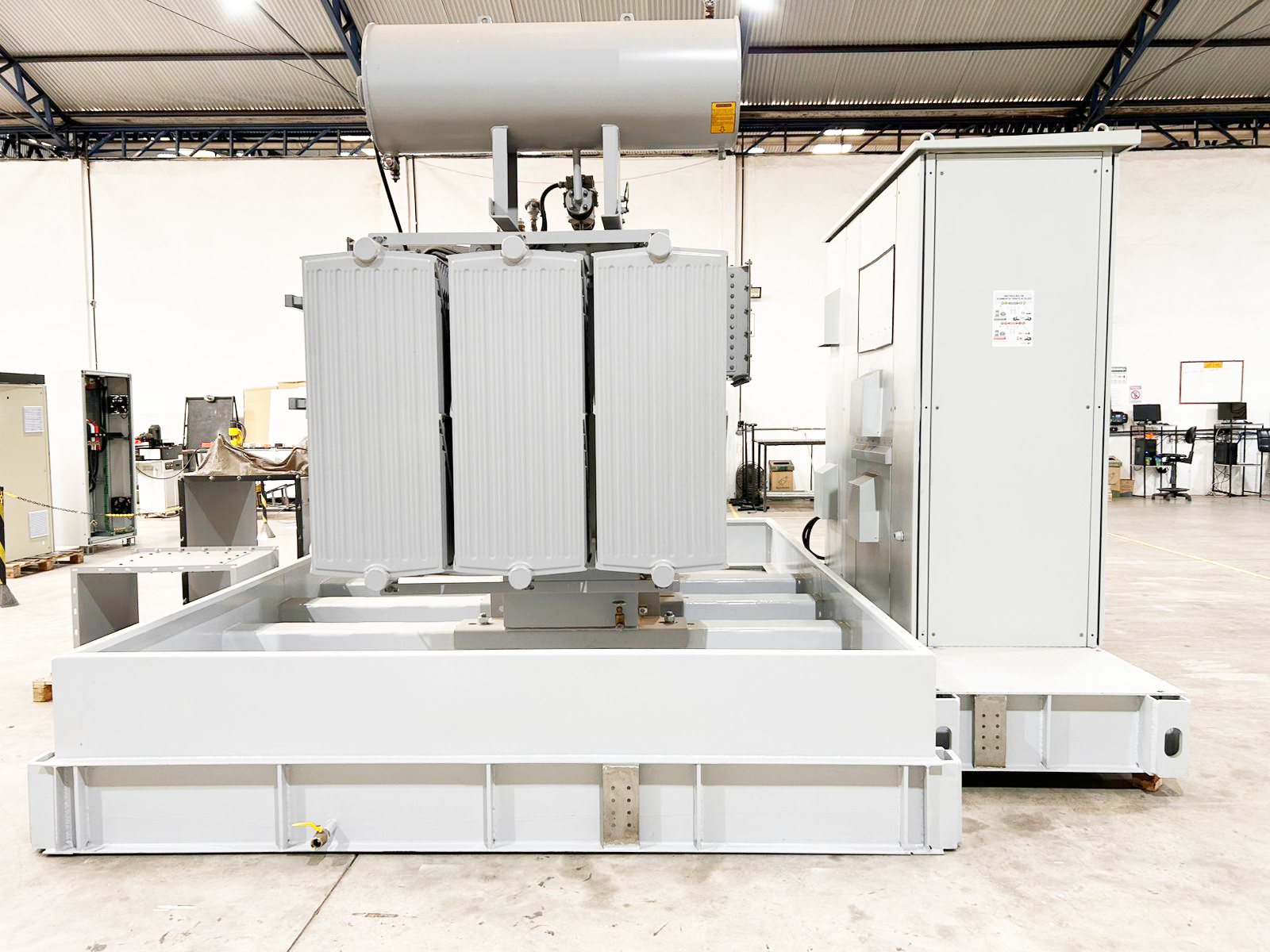 Skids Oléo/Seco para transformação de energia